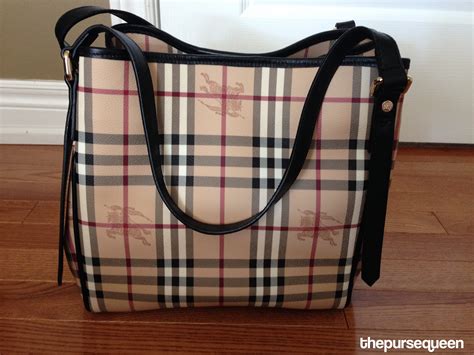 fake leather burberry tote|burberry tote bag nylon.